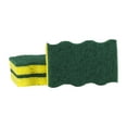 Dawn Heavy Duty Dish Sponges, Green/Yellow, Kitchen Cleaning Supplies, Washing Scrubbers (Pack