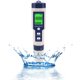 thumbnail image 1 of Medidor de PH electrónico 5 en 1, probador de calidad del agua de temperatura y salinidad de Ph, TDS y EC, pantalla LCD y precisión de lectura, para agua potable, acuarios, piscinas, etc. brillar Electrónica, 1 of 5