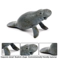 thumbnail image 3 of Ksopiavobs Little Manatee Figures - Realistic Animal Figures Pretend Play Toy - Learning Educational Toy Christmas Birthday Gift Cake Topper Teacher Rewards for Kids Children, 3 of 6