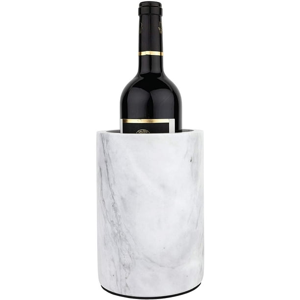 Homeries Marble Wine Chiller Bucket Wine & Champagne Cooler for