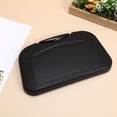 thumbnail image 1 of OUNONA 2pcs Vehicle Dining Table Plastic Black Foldable Storage For Outdoor Picnics, 1 of 7