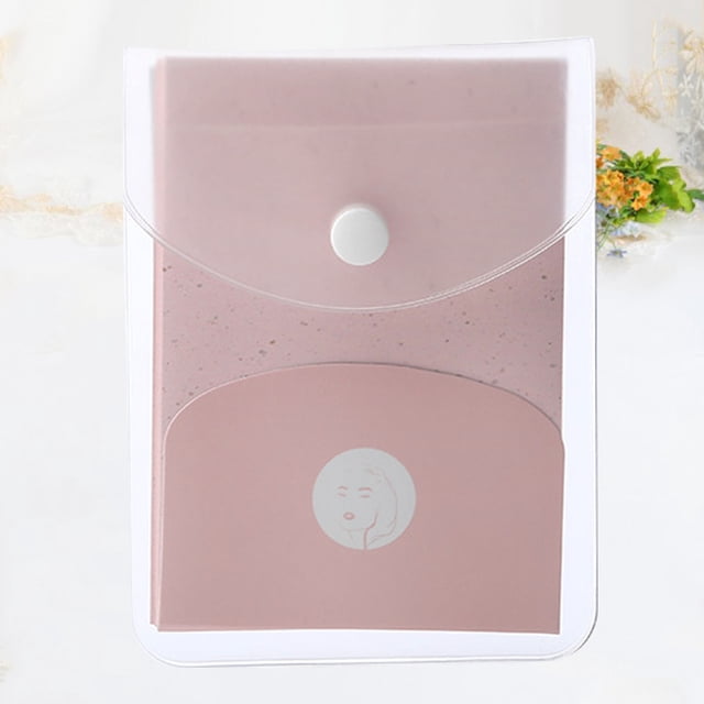 OULII 80Pcs Oil Absorbing Sheets Pink for Face Use Gently Remove Excess Oil Without Leaving Marks