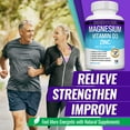 thumbnail image 3 of Toplux Magnesium Zinc Vitamin D3 Calcium - Support Bone & Muscle Health, Immune System 100 Tablets, 3 of 6