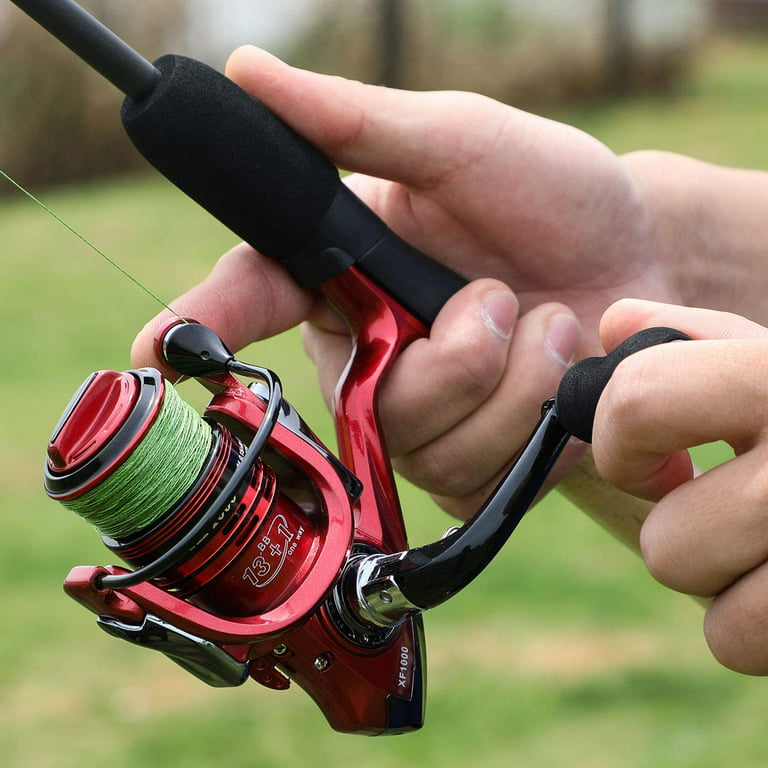 Sougayilang Spinning Reel with Aluminum Spool Ultralight and