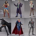 thumbnail image 2 of Figura de acción Original Liga de LA Justicia Wonder Woman Superman Bruce Wayne Cyborg Joker Hayley Quinn, 2 of 2