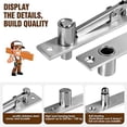 thumbnail image 2 of Door Pivot Hinge,  Pivot Hinge System with Goal Kick Hardware, for Heavy Duty Wood Doors Up to 200 Lbs Type I, 2 of 7