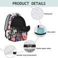 thumbnail image 4 of "Trendy Sunflower Themed Backpack with Flowers Print - Durable Water-Resistant School Backpack for Women & Teens, Padded Shoulder Straps, Spacious Interior for Daily Use", 4 of 6
