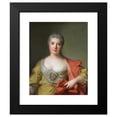 thumbnail image 2 of Jean-Marc Nattier 20x24 Black Modern Framed Museum Art Print Titled - Adelaide-Julie Mirleau De Neuville (About 1760), 2 of 5