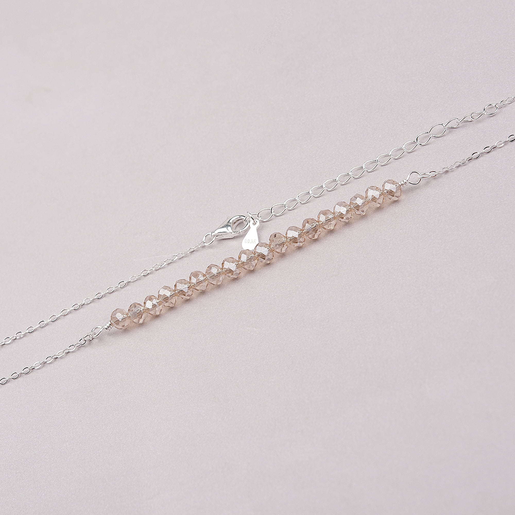 Anavia 18th Birthday Gifts for Girls, 925 Sterling Silver Necklace, 18 Beads for 18 Year Old Girl
