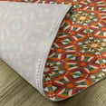 thumbnail image 5 of Ambesonne Geometric Place Mats Set of 4, Damask Floral, Standard Size, Multicolor, 5 of 6