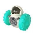 thumbnail image 4 of Riforla Interactive Food Toy for Dog and Cats Pet Food Dispensor Tumbler Dog Toy Dog Slow Feeder Dispensing Puzzle Toys Robot Shape Dog Toys Pet Supplies A, 4 of 4