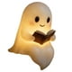 thumbnail image 2 of Lámpara de lectura con forma de fantasma adorable CLLC, luz nocturna de fantasma para Halloween, decoración luminosa de Halloween, lámpara de figura de fantasma con luz cálida para interiores, ideal, 2 of 7