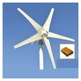 thumbnail image 1 of Wind Turbine Generator Windwill 600W 800W 12V 24V With 3 Blades 5 Blades MPPT PWM Controller For Homeuse ,Easy to Install, 1 of 7