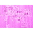 thumbnail image 1 of Ahgly Company Indoor Rectangle Abstract Pink Contemporary Area Rugs, 5' x 8', 1 of 4