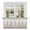 Brown, variant on Retro Southwest Tier Curtains, Geometric Abstract Bohemia Native Tribal Light Filtering Kitchen Curtains, 2Pcs Rod Pocket Half Window Treatments Panels for Sink Cafe Cabinet Camper 27.5x36 Inches