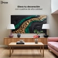 thumbnail image 3 of Cuadro Decorativo Canvas Abstracto Espejismo Metálico 120x60 Canvas Revolution, 3 of 3