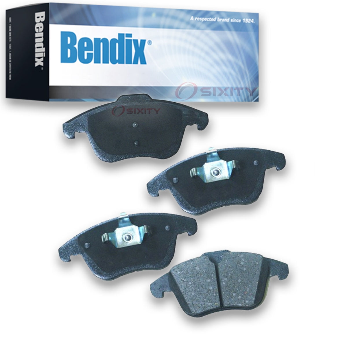 Bendix Brakes Disc Brake Pad Set Fits select: 2013 ,2015-2017 VOLVO S60