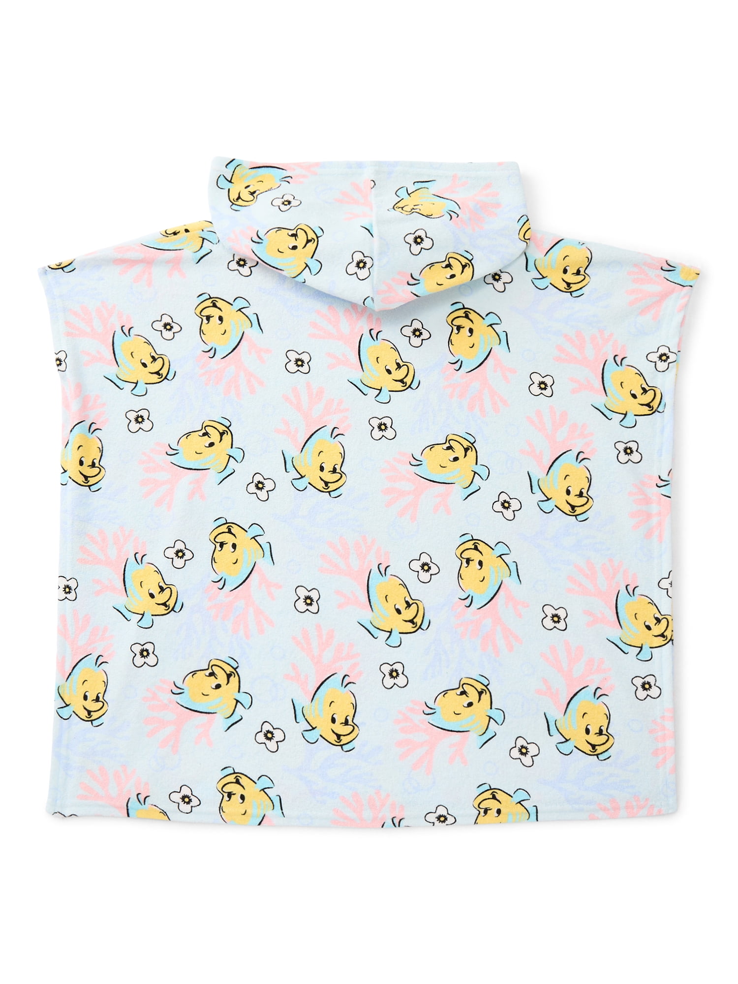 Character Toddler Girl Terry Cover Up Dress with Hood, Sizes 12M-5T