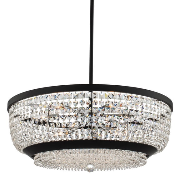 037355-052-FR001-Allegri Lighting-Terzo - 9 Light Pendant Terzo - 9 Light Pendant