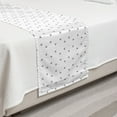 thumbnail image 2 of Skull Bed Runner, Skull Design Backdrop with Minimalistic Features Abstract Display, Decorative Accent Bedding Scarf for Hotels Homes and Guestrooms, Twin, Charcoal Grey White, by Ambesonne, 2 of 2