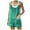 Dark Green, variant on gakvbuo Jumpsuits For Women Summmer Dressy Wedding Women's Summer Button Cotton And Pocket Suspender Shorts Jumpsuit Strap Pants
