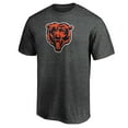 thumbnail image 2 of Men's Fanatics Heather Charcoal Chicago Bears Primary Logo T-Shirt, 2 of 3