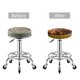 thumbnail image 5 of Balery Cloud Sky Sunflower Cow Fundas de asiento para taburete de bar redondo de tela de terciopelo ajustables que protegen de arañazos y manchas para sillas de 14 a 17 pulgadas.-14 inch, 5 of 7