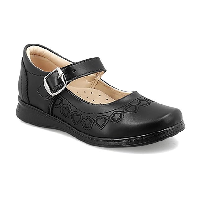 Zapatos Niña Escolares Lady Flores Cómodos negro 21.5 LADY FLORES 620