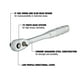thumbnail image 2 of Unidad Ratchet DEWALT DWMT81098 de 1/2 pulgada con cierre rápido, 2 of 2