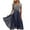 Silver, variant on Drindf Women's Summer Plus Size Long Dress Casual Pleated Chiffon Tunic A-Line Boho Dress Trendy Sequin V Neck Short Sleeve Prom Dress Loose Slim Fit Irregular Hem Cocktaill Maxi Dress