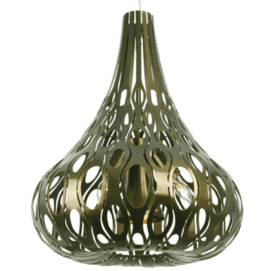 

Varaluz 149C04SG Masquerade 4 Light Pendant Statue Garden