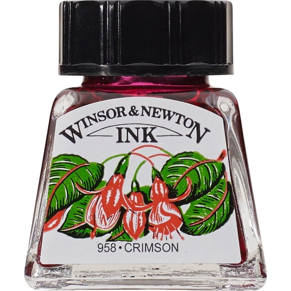 Tinta Para Dibujo 14Ml #203 Carmesi Winsor & Newton