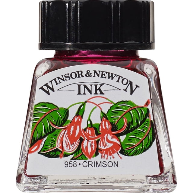 Tinta Para Dibujo 14Ml #203 Carmesi Winsor & Newton