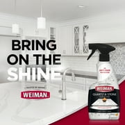 Weiman Quartz Countertop Daily Cleaner and Polish - 16 fl oz (2 Pack) w/ Microfiber Towel