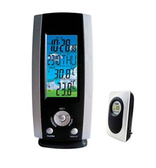Taylor 1512 Wireless Digital Weather Station Thermometer & Clock by Taylor Precision Products