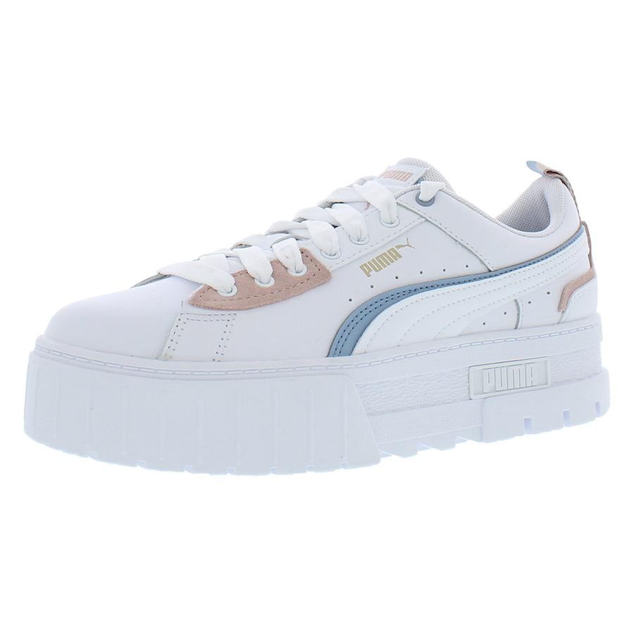 PUMA Mayze メイズ White rose quartz Puma Mayze UT Womens Shoes Size 9, Color: Puma White/Rose