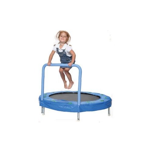 Bazoongi 48" Bouncer Trampoline with Handle Bar