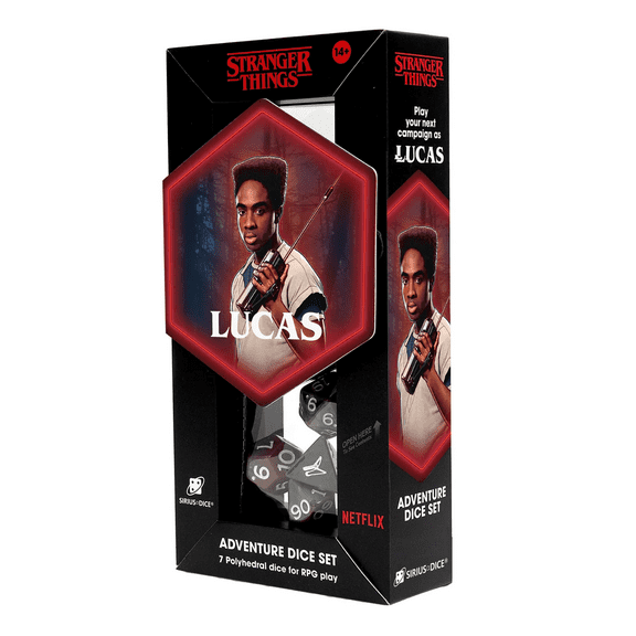 Stranger Things Adventure Dice 7-Set: Lucas