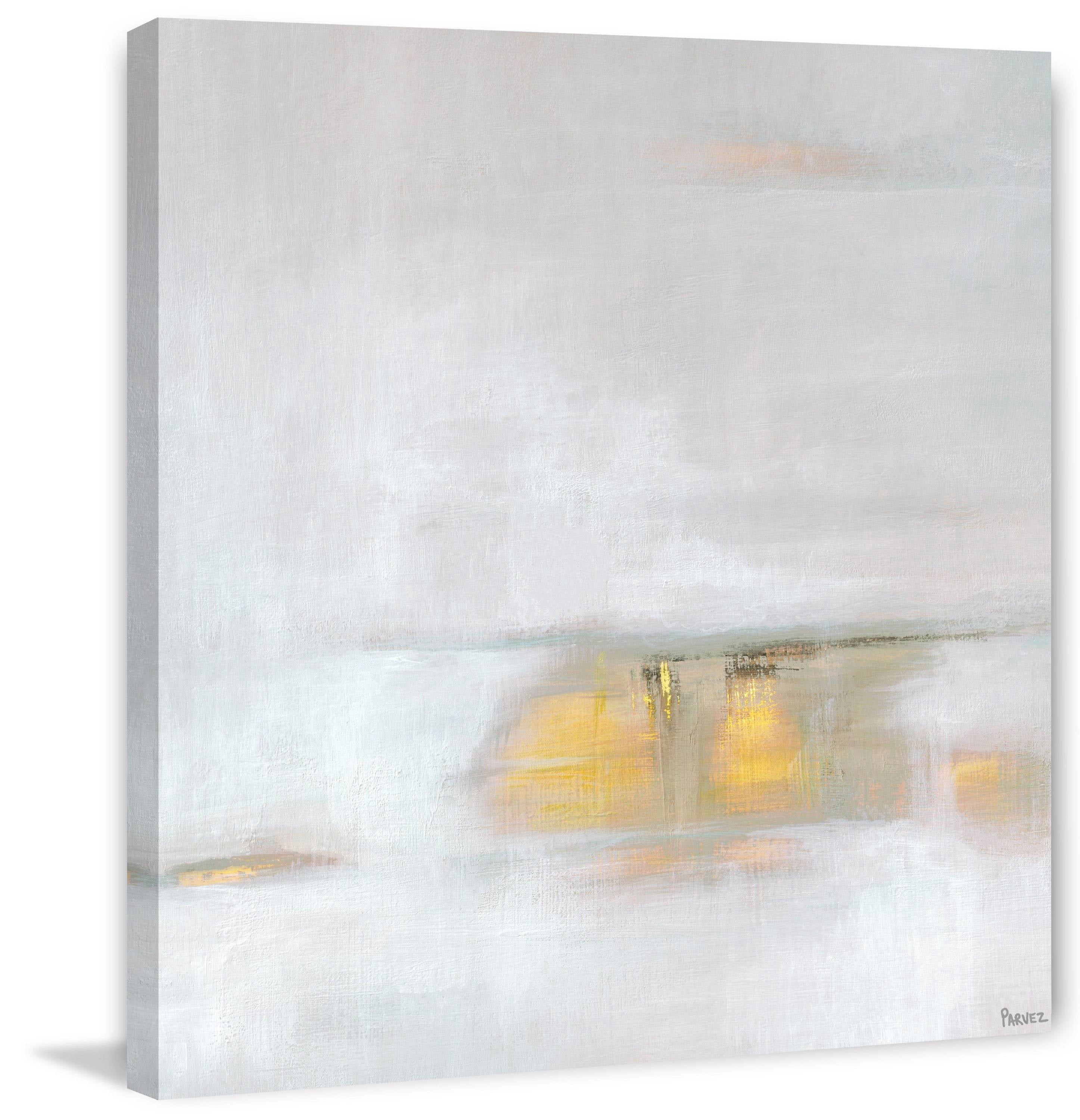 Parvez Taj Shine Above the Misty Sea Canvas Wall Art