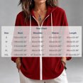 thumbnail image 3 of NominalSnug Zip up Hoodies for Women Long Sleeve Top Hooded Sweatshirts Loose Fit Jackets with Pocket, 3 of 7