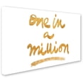 thumbnail image 2 of Trademark Fine Art "Million On White" Canvas Art by Lisa Powell Braun, 2 of 3