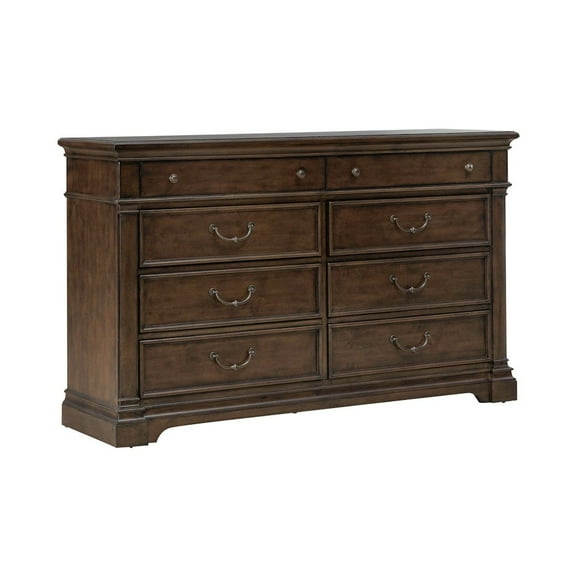 Liberty Furniture Arden Road 8 Drawer Bedroom Dresser  - Satin Cherry
