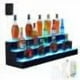 thumbnail image 1 of de 3 Niveles 40 Inch Bottle cm de Profundidadisplay Estante Bar Shelves con Remote & App Control 16 Colors 4 Music Modes Acrylic Lighted Bottle cm de Profundidadisplay para Liquor Shelves, 1 of 7