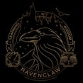 thumbnail image 2 of Mens Harry Potter Ravenclaw House Emblem Lightweight Hoodie, 2 of 4