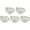White, variant on 5Pcs Automatic Pressing Sink Filter, Sink Strainer, Kitchen Waste Collector Filter,Self-Cleaning Kitchen Sink Strainer Basket Waste Collector Filter for Home Kitchen Use