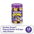 thumbnail image 5 of Smucker’s Goober Grape, Peanut Butter & Grape Jelly Stripes, 18 oz Jar, 5 of 8