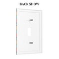 thumbnail image 2 of DouZhe 1-Gang Toggle Switch Wallplate, Cartoon Geometric Puzzles Decorative Wall Plates, 2 of 7