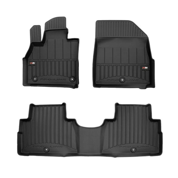 OMAC Heavy Duty All-Weather Floor Mats for Hyundai Palisade 2020-2025 3-Piece