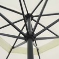 thumbnail image 2 of vidaXL Parasol Aluminium Blanc 500 cm, 2 of 4