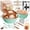 Green, variant on Banneton Bread Proofing Basket, Sourdough Bread Baking Supplies with 10" Round & 10" Oval baskets,Proofing Basket for Baking, Bread Making Supplies Tools, Banneton Basket Gift Set(Pink)